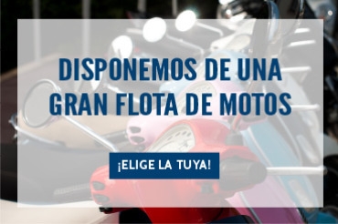 Disponemos de una gran flota de motos